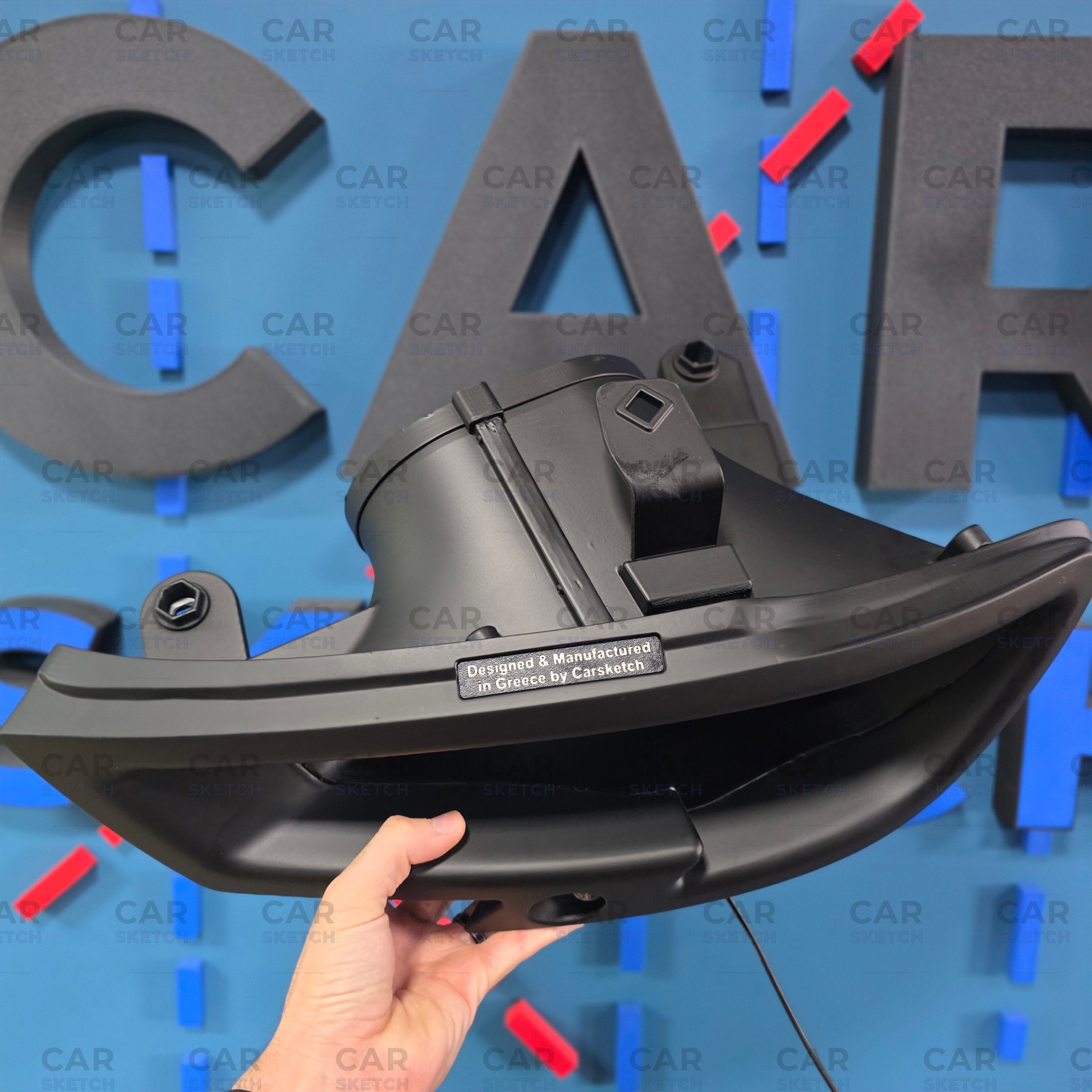 Car Sketch Audi RS3/S3/A3 8V FL Headlight Air Scoop – With LED Projector