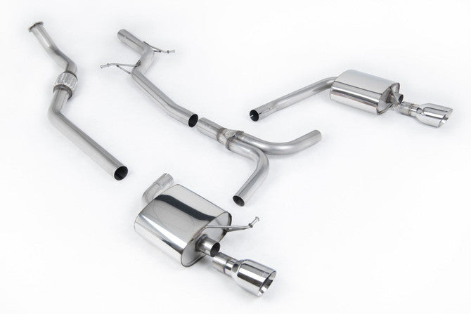 Milltek Cat-Back Exhaust for Audi A4 2.0 TFSI S line B8
