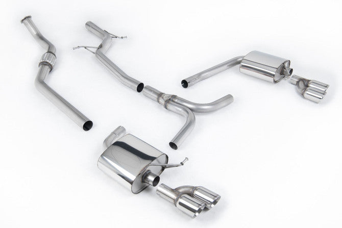 Milltek Cat-Back Exhaust for Audi A4 2.0 TFSI S line B8