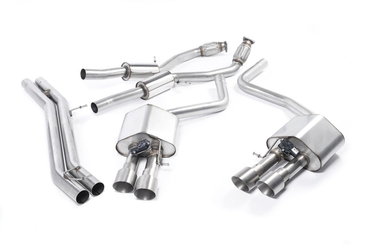 Milltek Cat-Back System – Audi S8 4.0TFSI Quattro