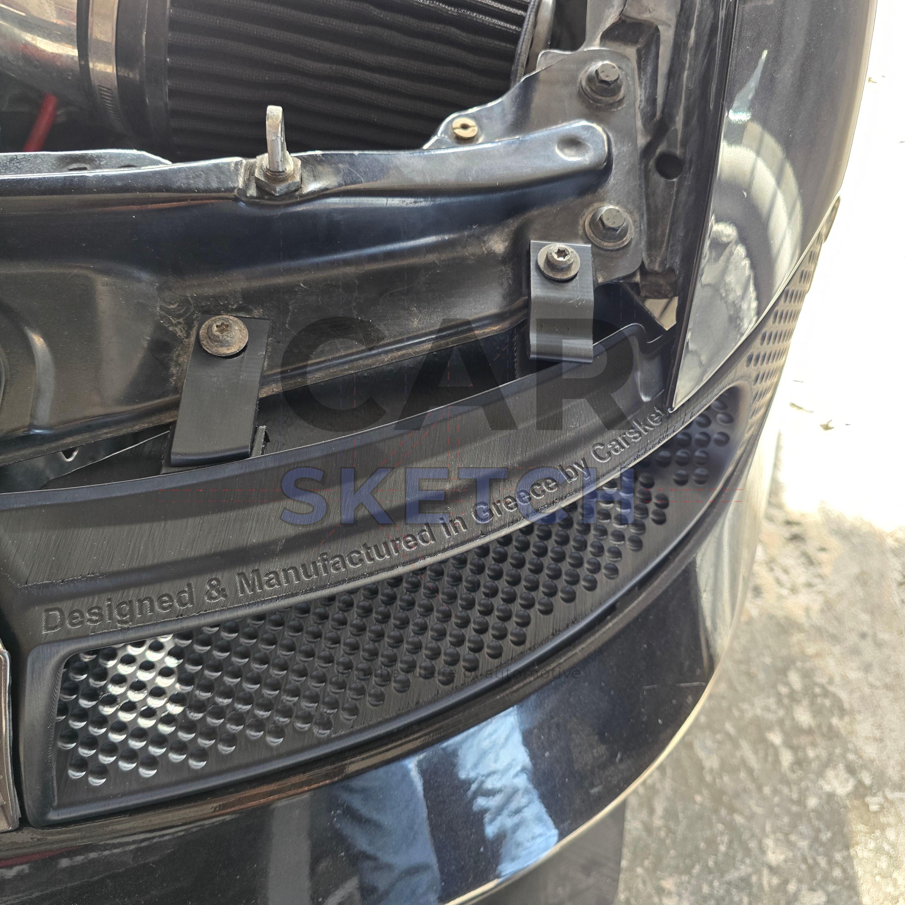 Car Sketch SEAT Leon 1M Racing Air Scoop Headlight Conversion – Enhanced Airflow with Dimpling Effect