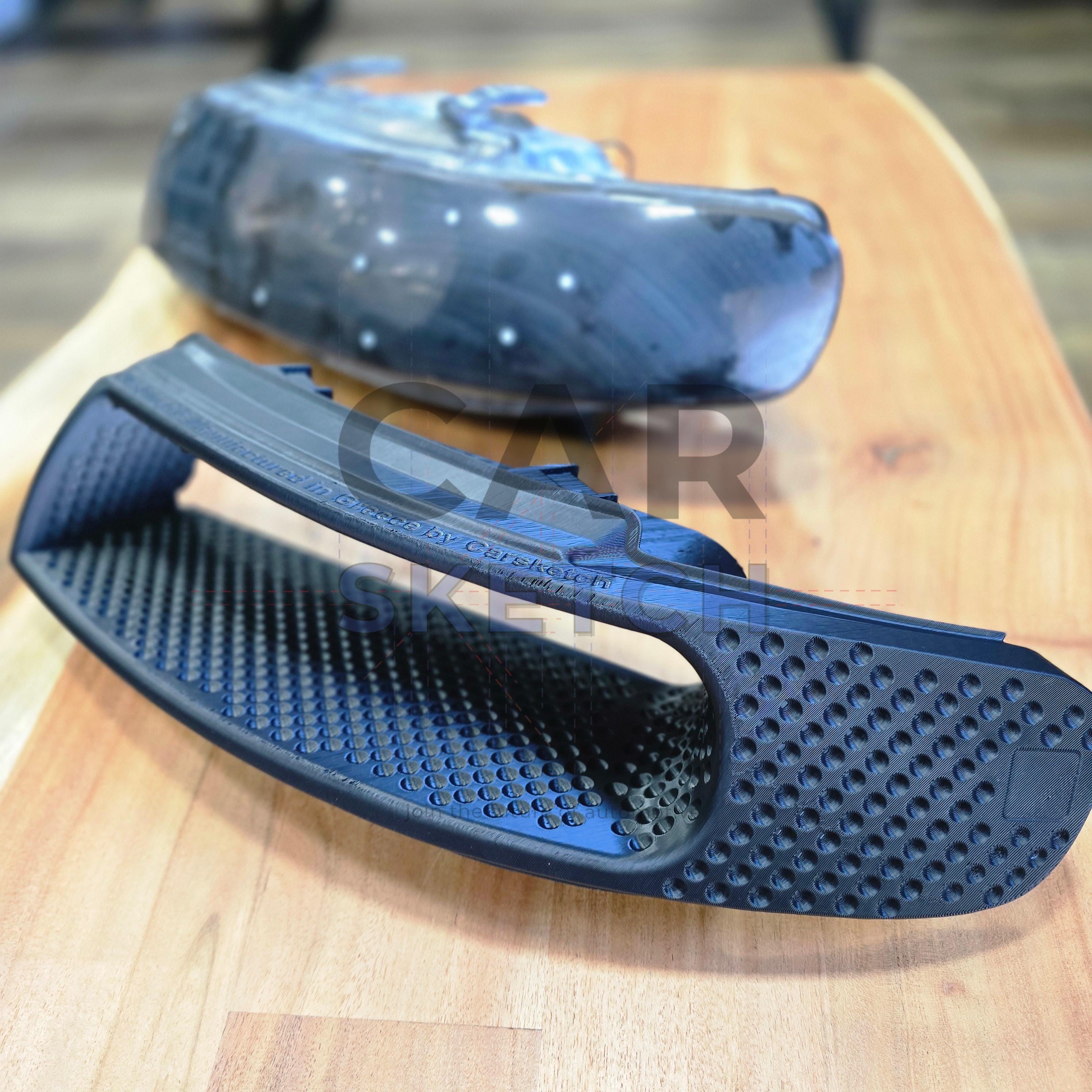 Car Sketch SEAT Leon 1M Racing Air Scoop Headlight Conversion – Enhanced Airflow with Dimpling Effect