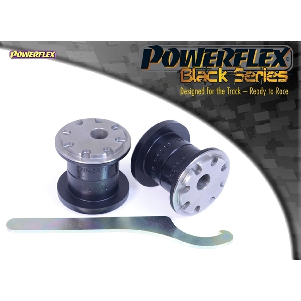 Powerflex Black Front Wishbone Front Bush Camber Adjustable