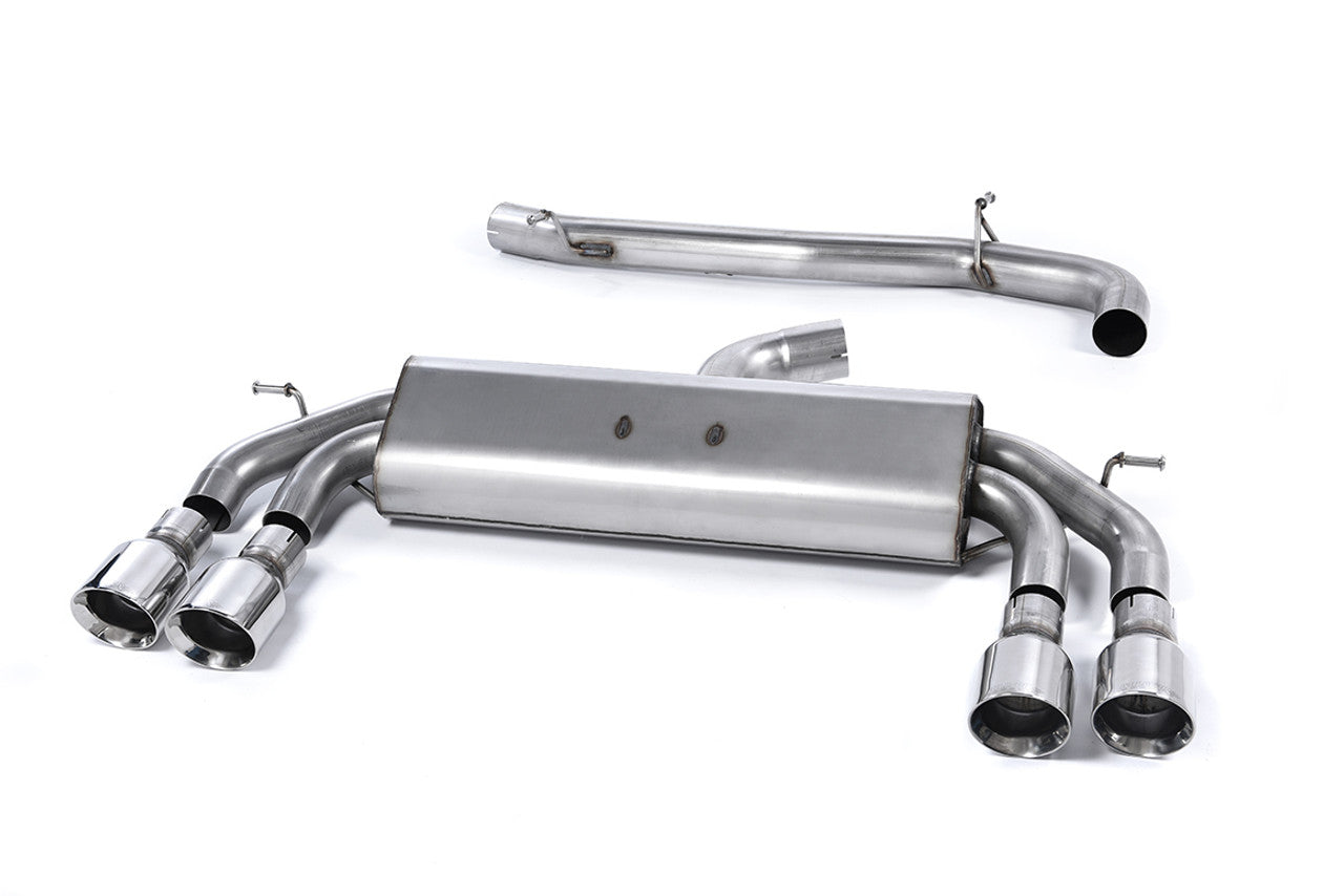 Milltek 'Non-Valved' Race Cat-Back Exhaust - VW Golf 'R' Mk7