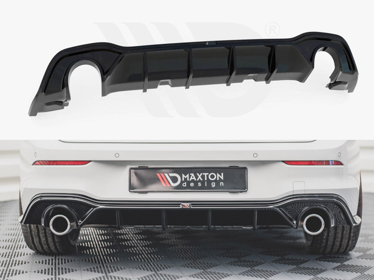 Maxton Design Gloss Black Rear