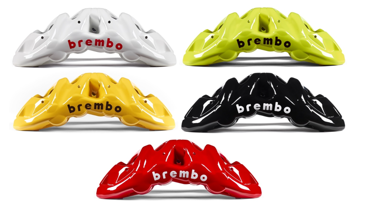 Brembo 6 Piston Front Brake Kit With 380x34MM 2 Piece Discs - VW Golf R MK7/S3 8V/TT S/TT RS