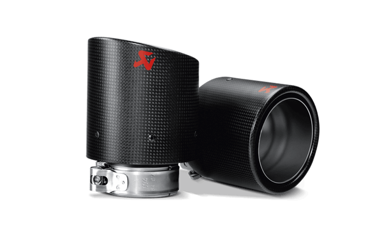 Akrapovic Carbon 115mm Tail Pipe Set | Chevrolet Corvette Z06/ZR1 (06-13) (TP-CT/1) main image 0