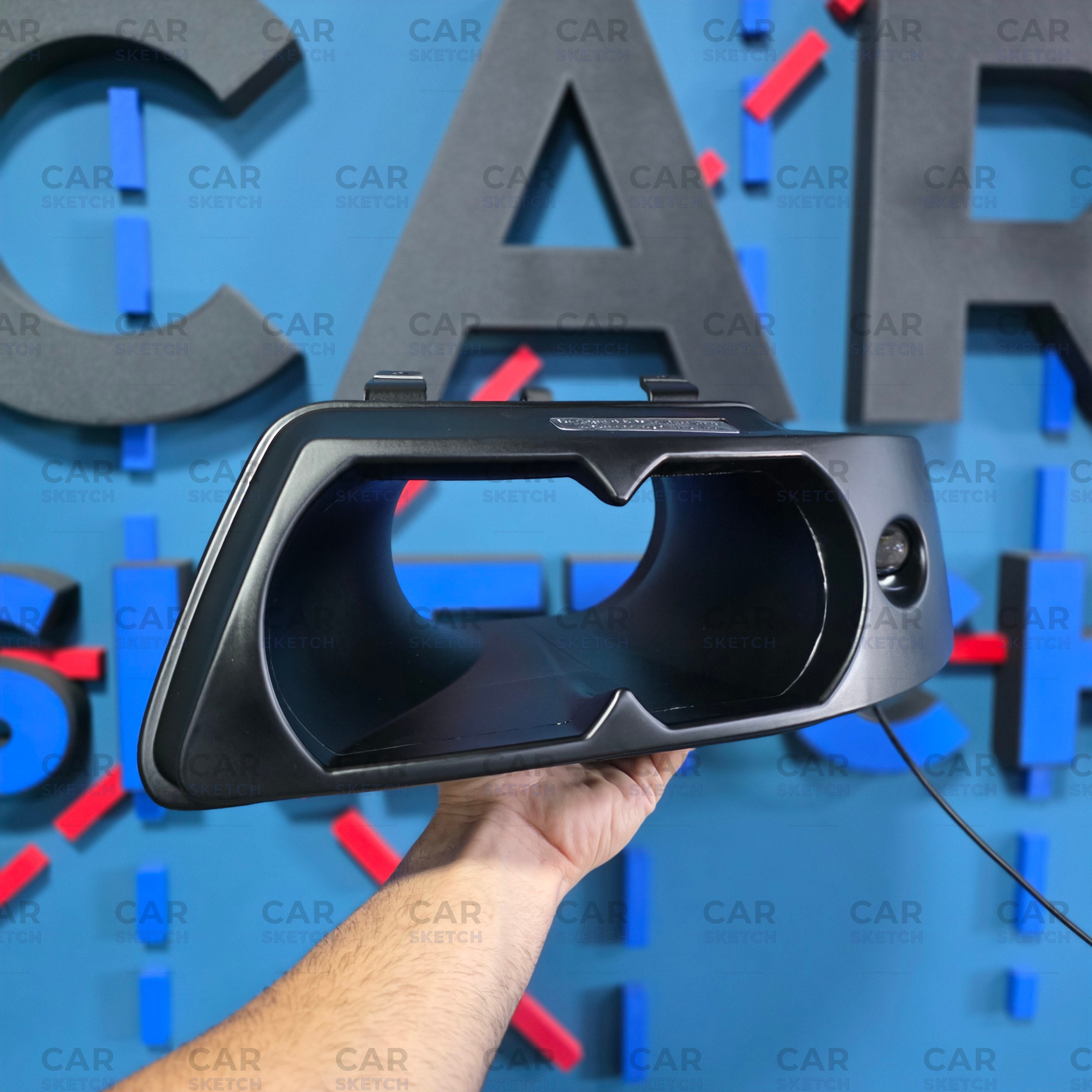 Car Sketch Audi S3/A3 8L Headlight Air Scoop – With LED Projector or Closed Version