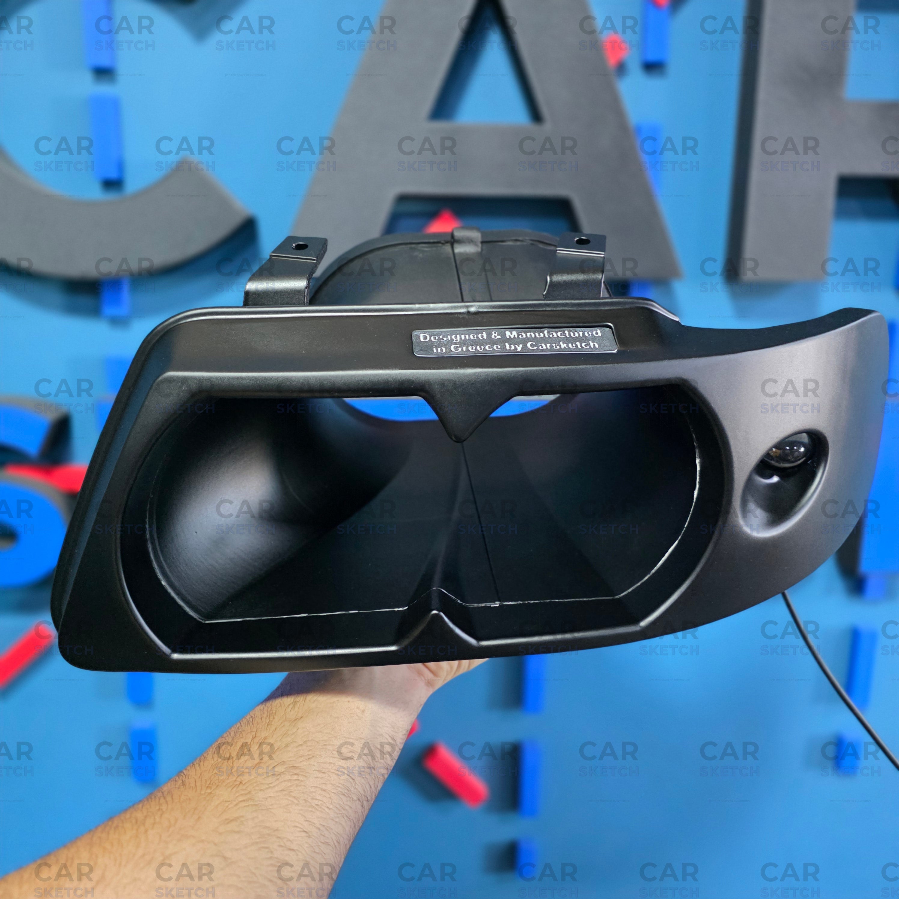 Car Sketch Audi S3/A3 8L Headlight Air Scoop – With LED Projector or Closed Version