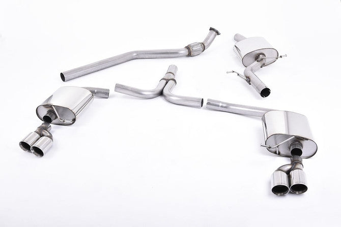 Milltek Cat-Back Exhaust for Audi A4 2.0 TFSI S line B8
