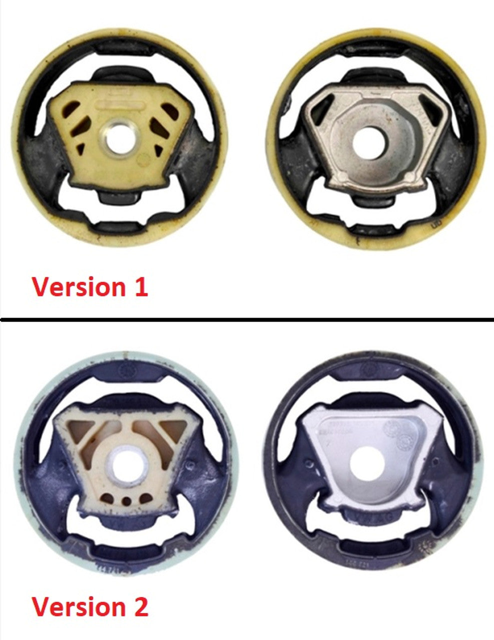 APR Billet Stainless Steel Dogbone/Subframe Mount Insert for MQB Vehicles