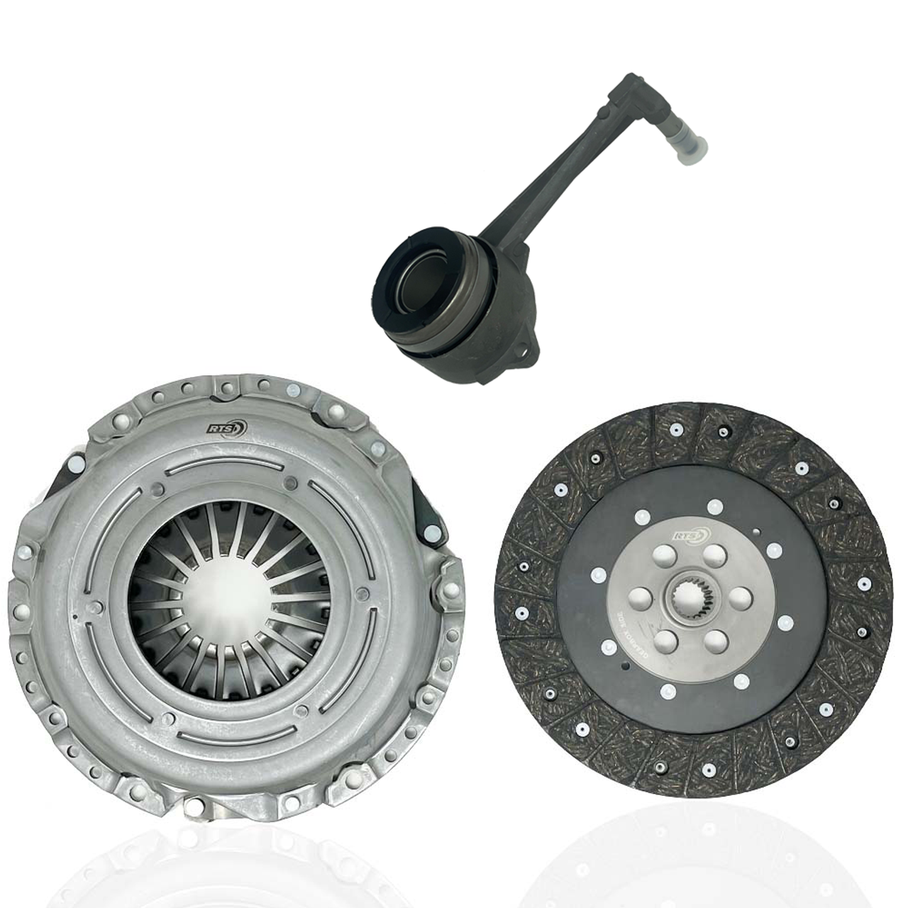 RTS Performance Heavy Duty Organic Clutch - PQ35 2.0TDI Factory Flywheel