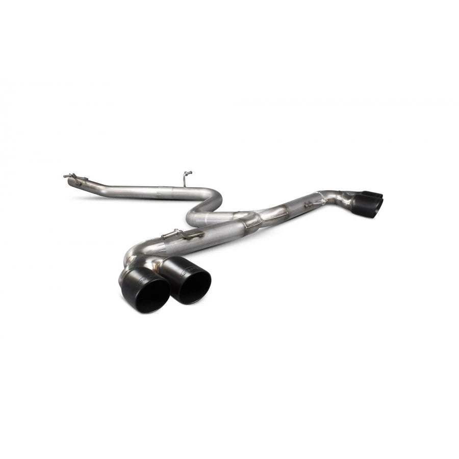 Scorpion Cat Back Exhaust System – Quad Tailpipes – Audi TT 2.0TDI Quattro