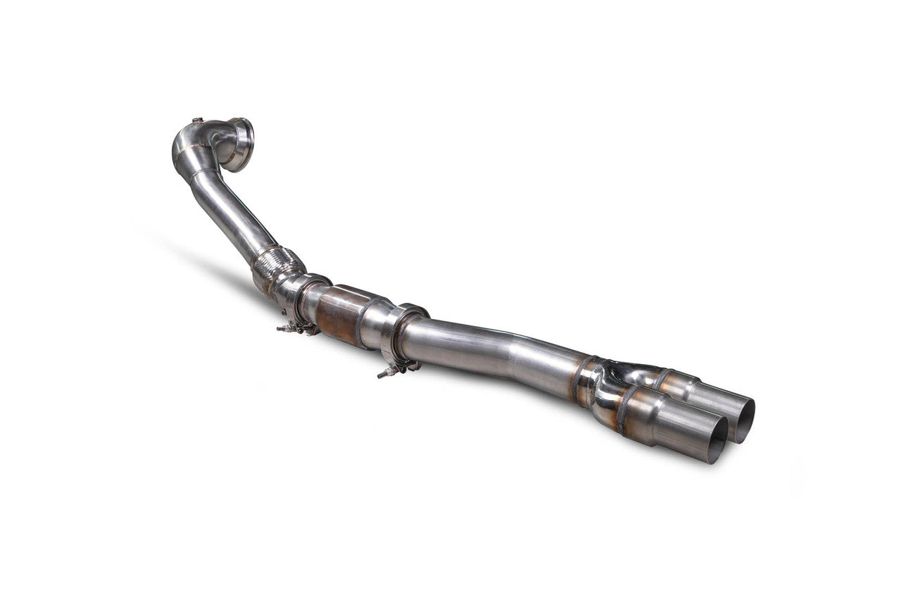 Scorpion Downpipe with sports catalyst - RS3 8V Pre-Facelift