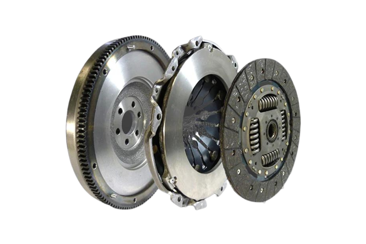 clutch and flywheel