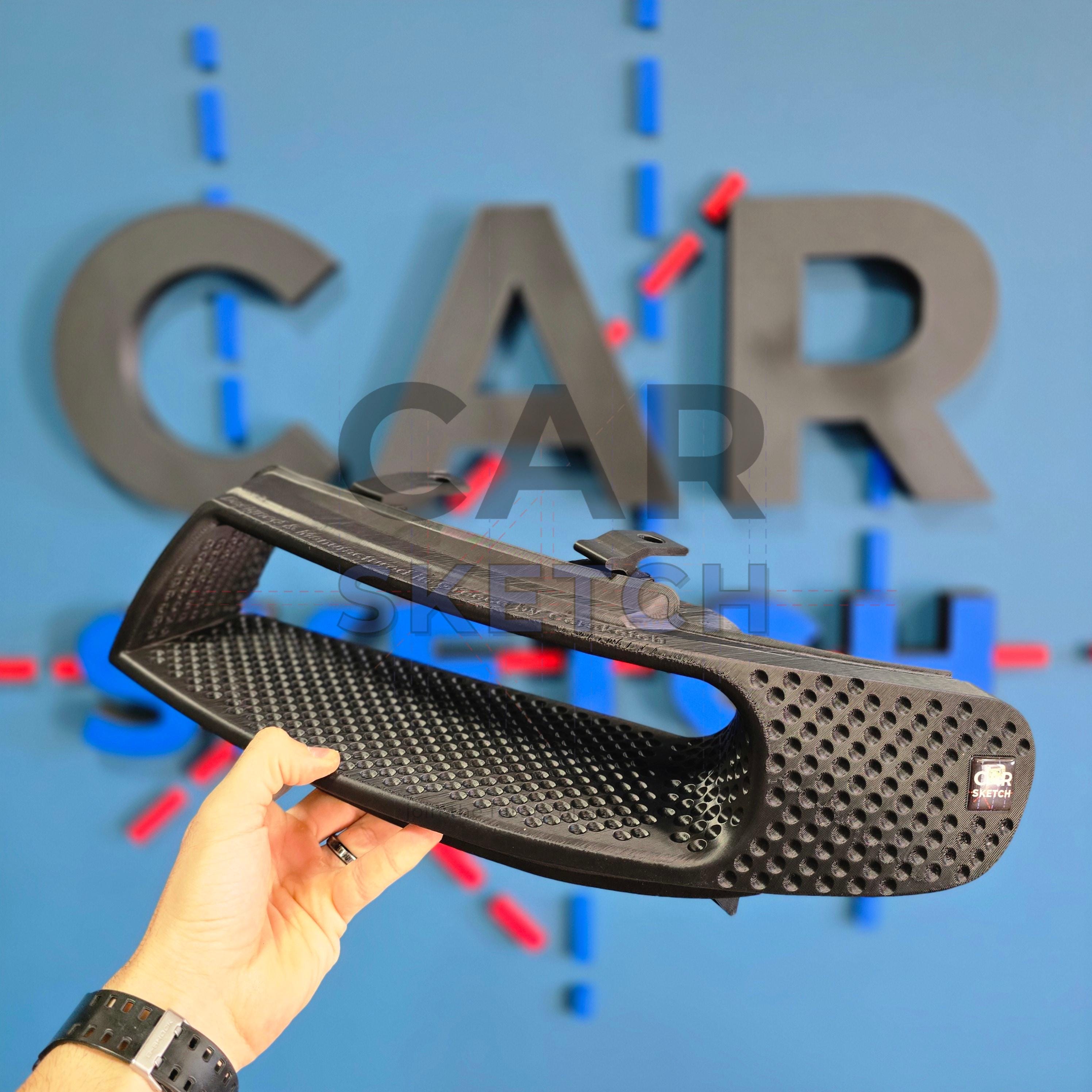 Car Sketch SEAT Leon 1M Racing Air Scoop Headlight Conversion – Enhanced Airflow with Dimpling Effect