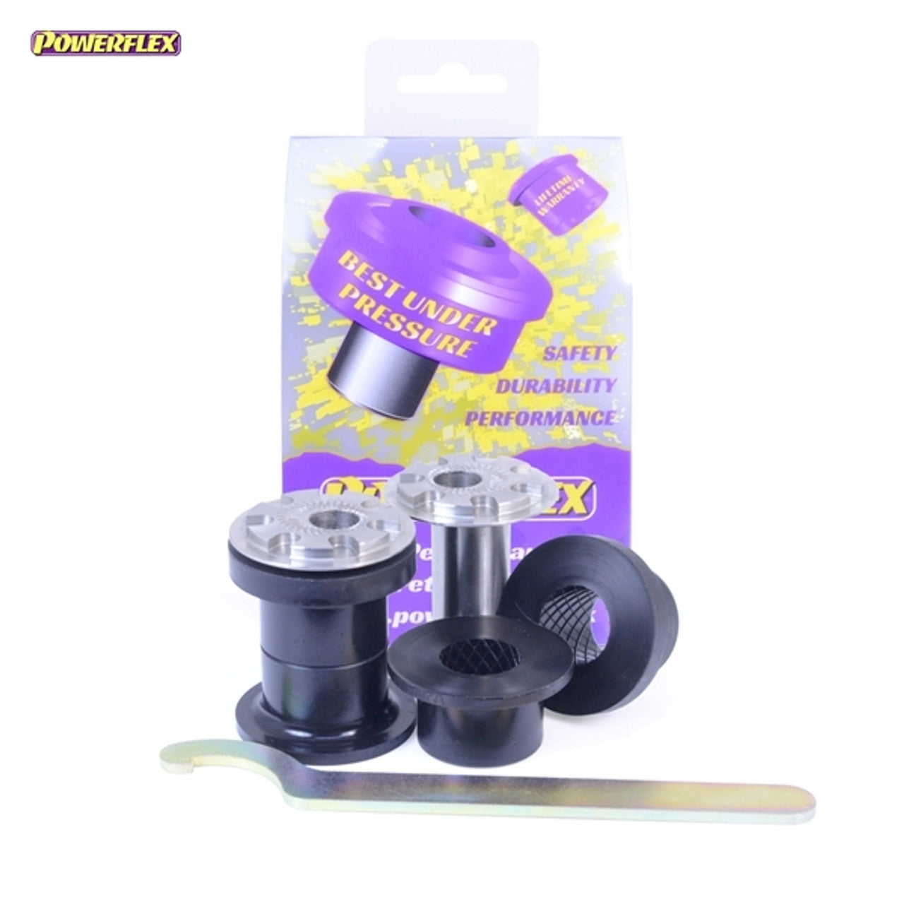 Powerflex Front Wishbone Front Bush Camber Adjustable - Polo MK4 9N/9N3 (2002 - 2008)