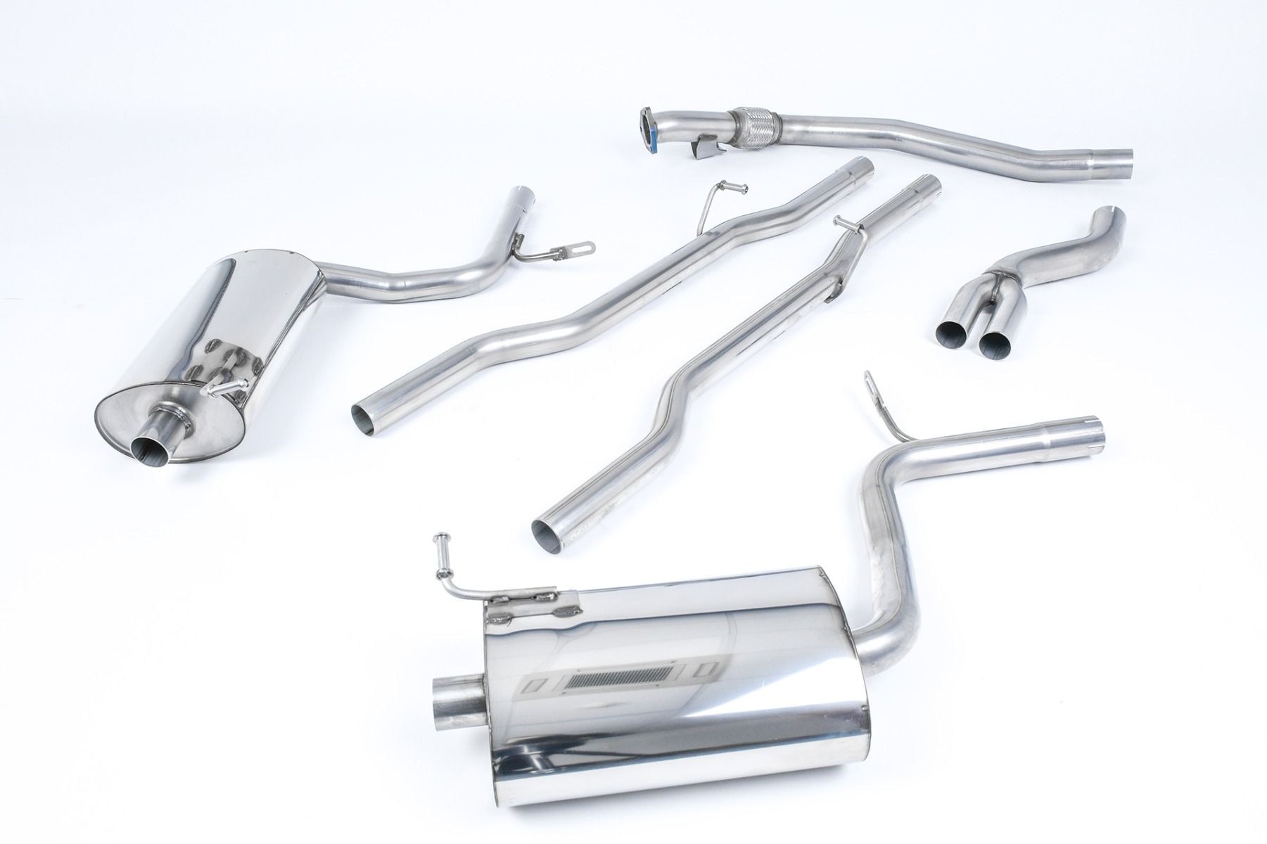 Milltek Cat-Back Exhaust for Audi A4 1.8T B7 Quattro