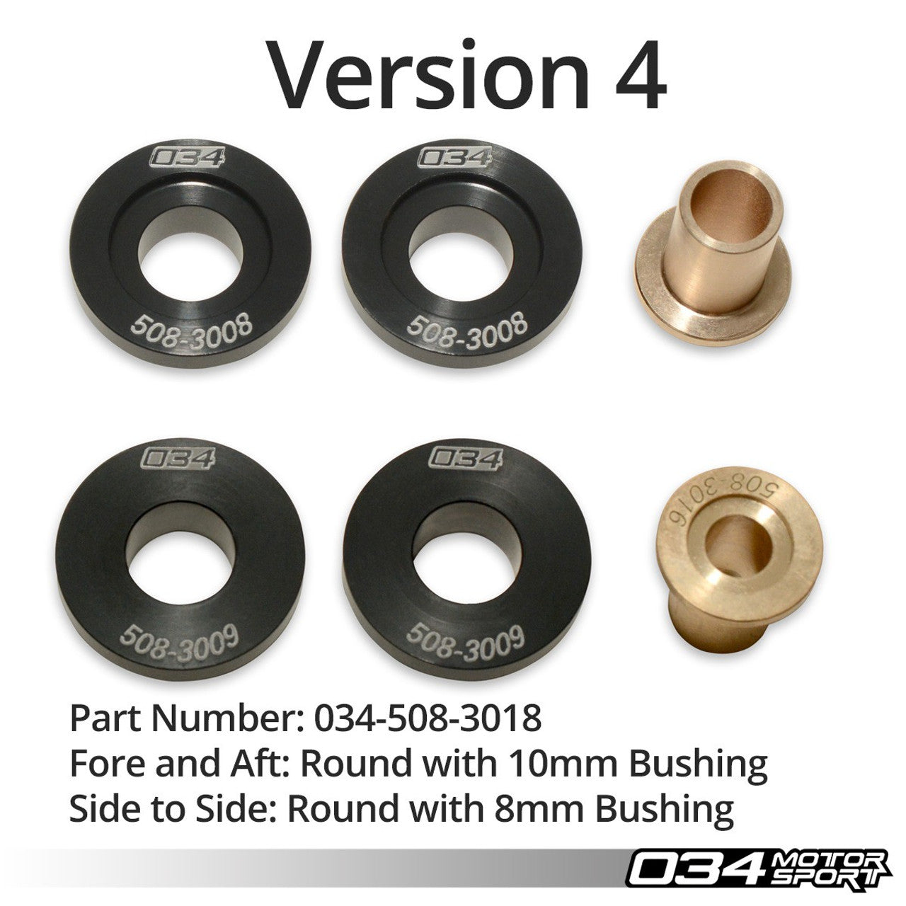 Billet Solid Shifter Bushing Kit