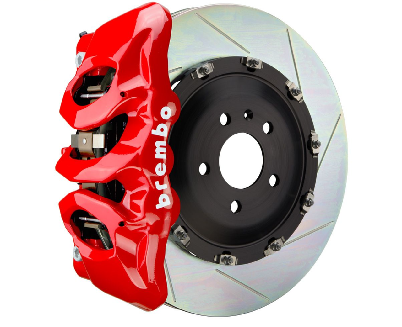 Brembo 6 Piston Front Brake Kit With 380x34MM 2 Piece Discs - VW Golf R MK7/S3 8V/TT S/TT RS