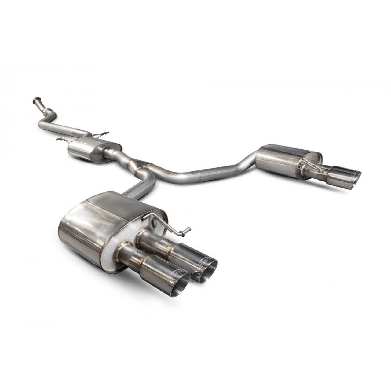 Scorpion Quad Cat-Back Exhaust System – Audi A5 2.0TFSI (2012+)