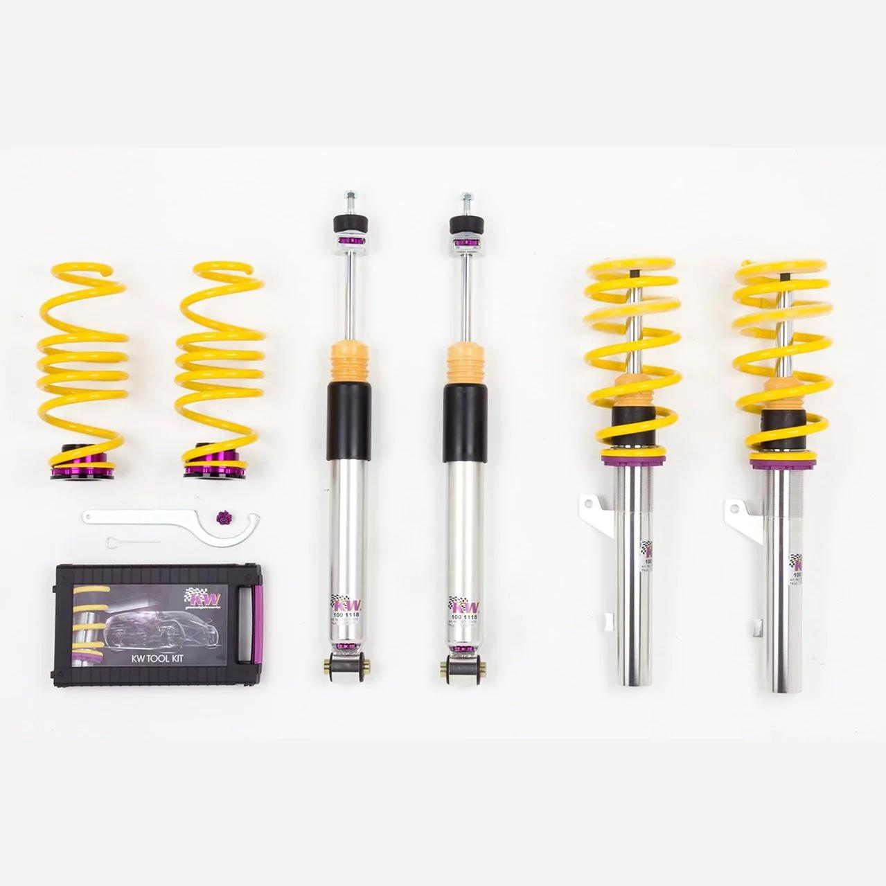 KW Variant 3 Coilovers – Seat Leon (5F) – Inc ST – Without Electronic Dampers
