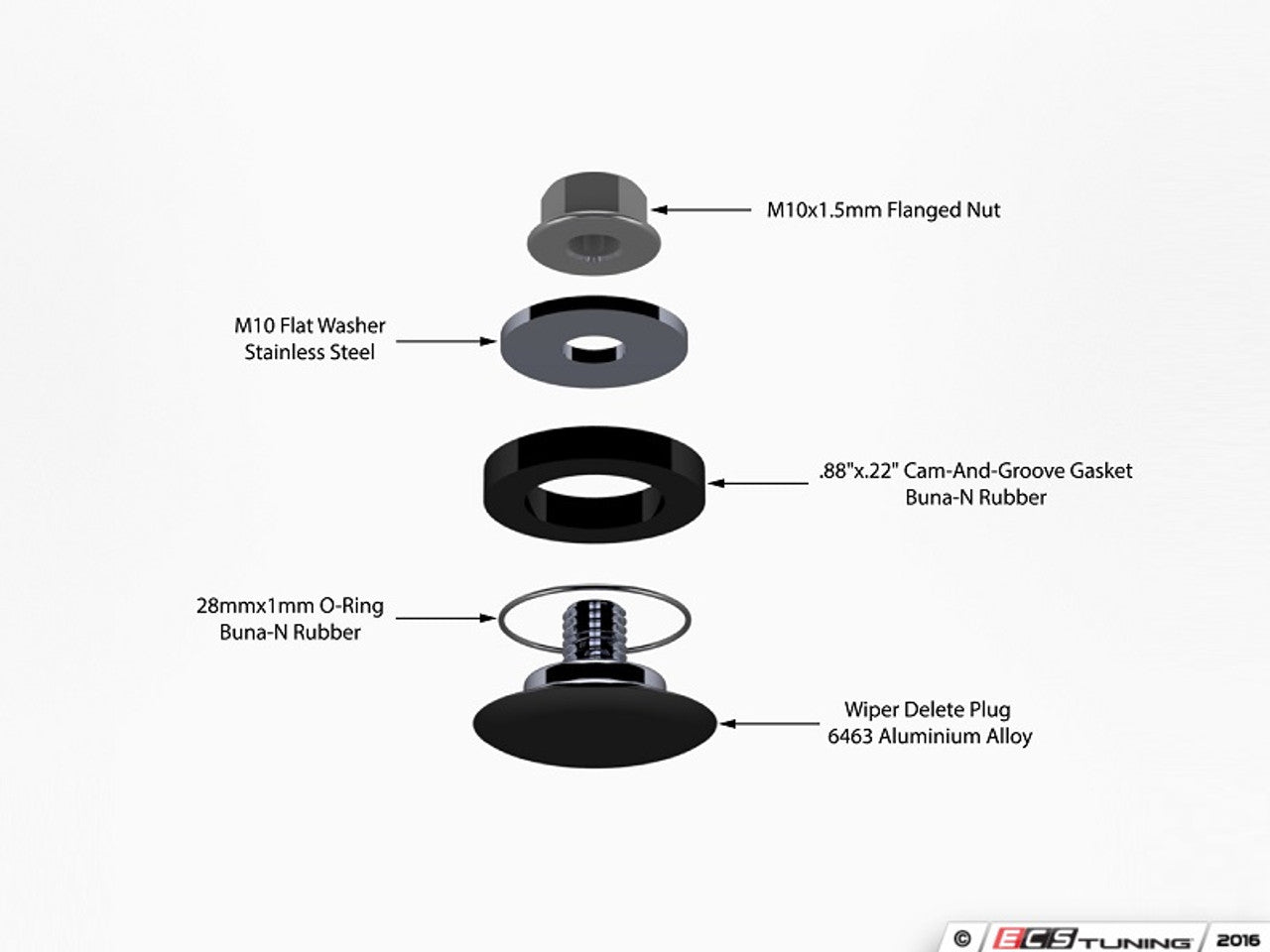 ECS Tuning Billet Aluminium