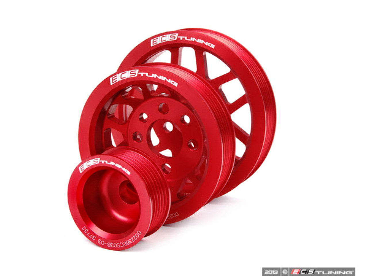 ECS Lightweight Underdrive Pulley Set for 1.8T Engine