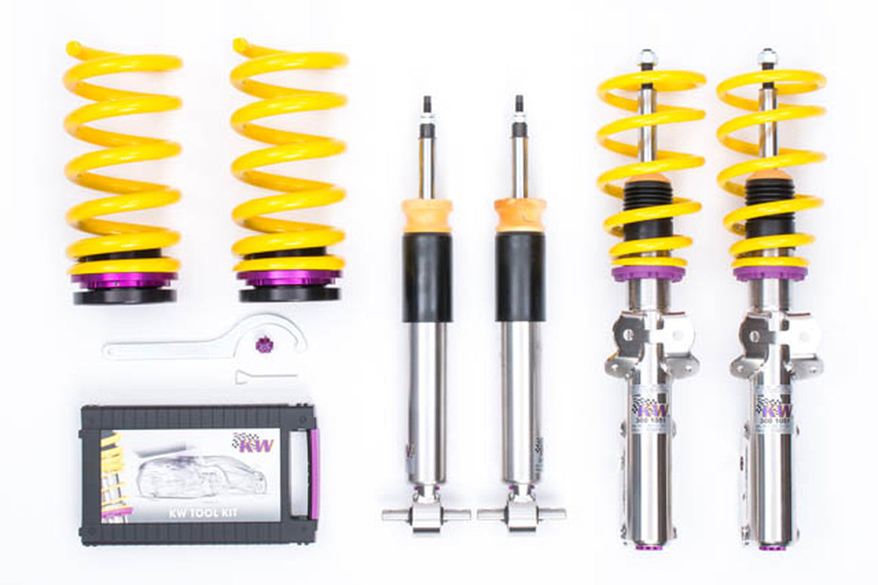 KW Variant 3 Coilovers - 1 series (F20, F21); (1K2, 1K4) 2WD; with electronic dampers max. allowed axle weight in kg Front: -920
