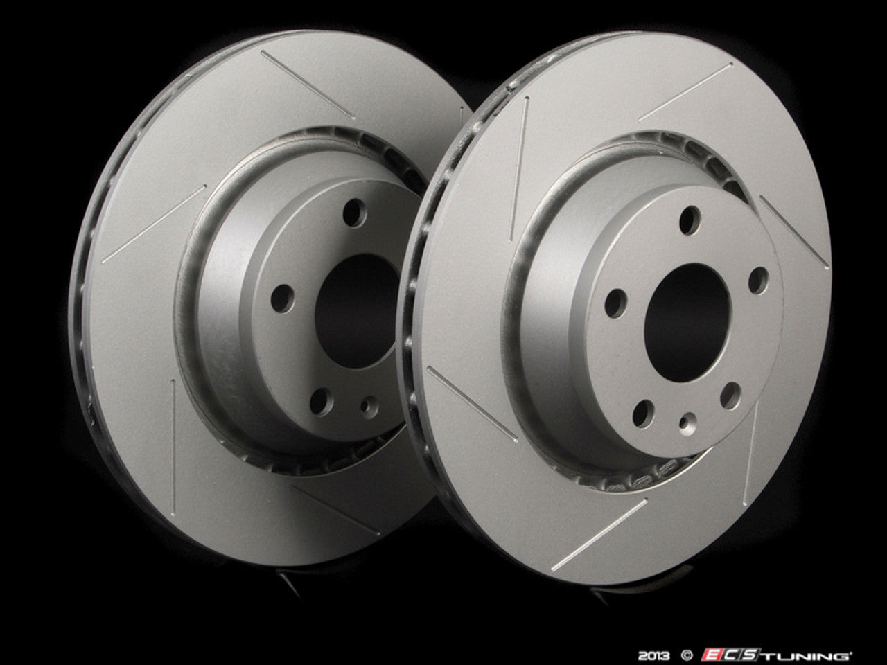 Slotted Rear Brake Discs