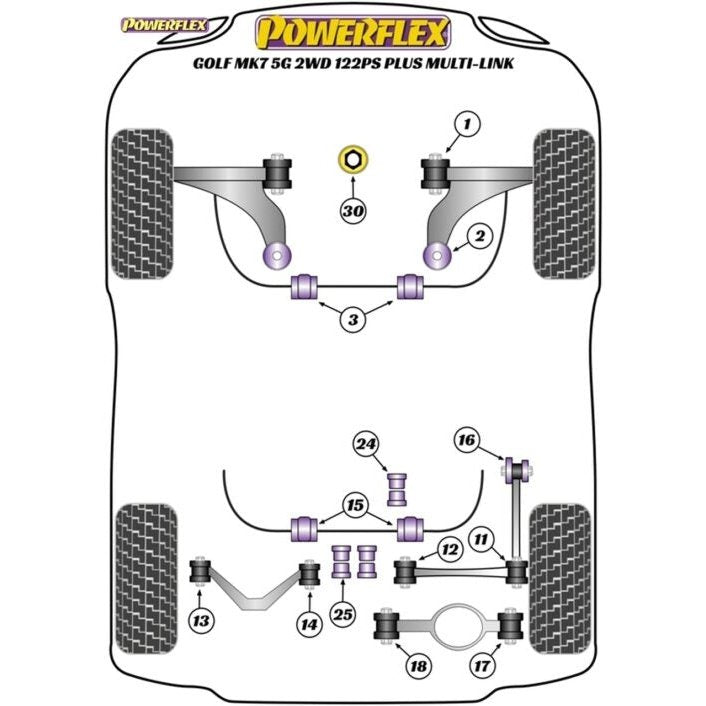 Front Bush Camber Adjustable 