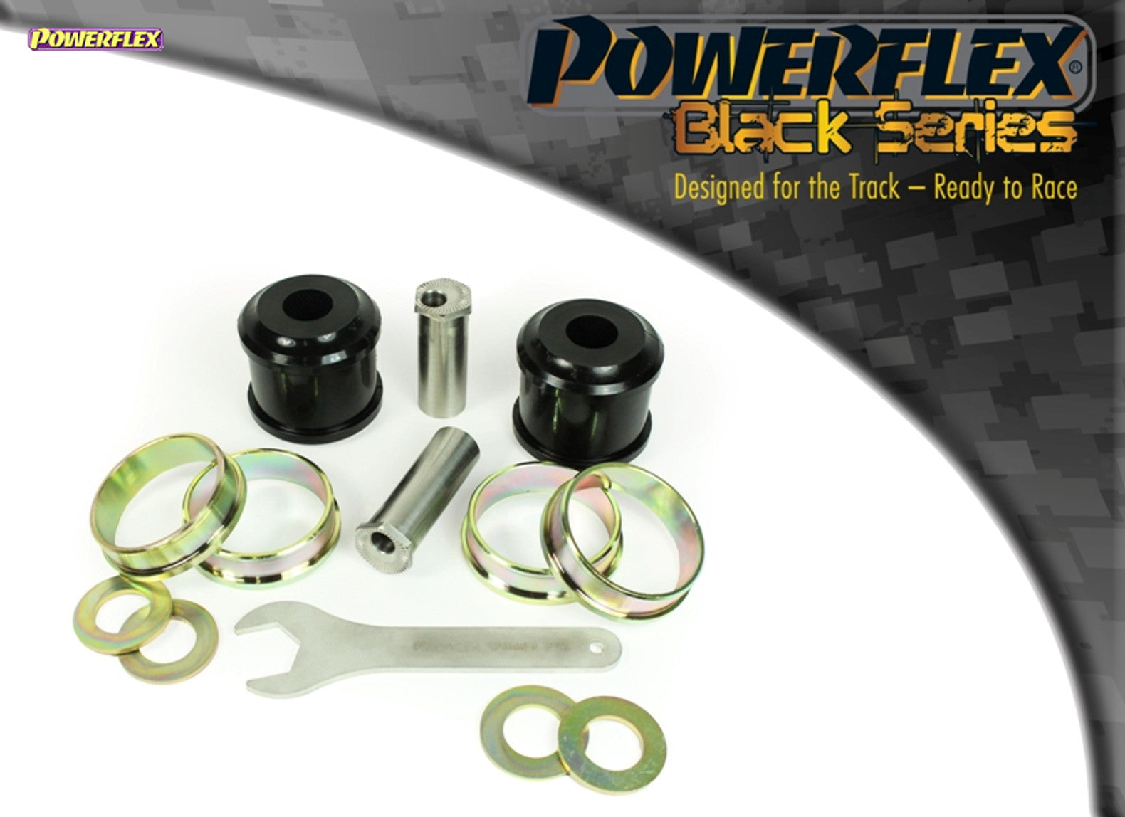 Powerflex Poly Bushes Pack Track Front Radius Arm To Chassis Bushes - E81, E82, E87 & E88 1 Series (2004-2013)