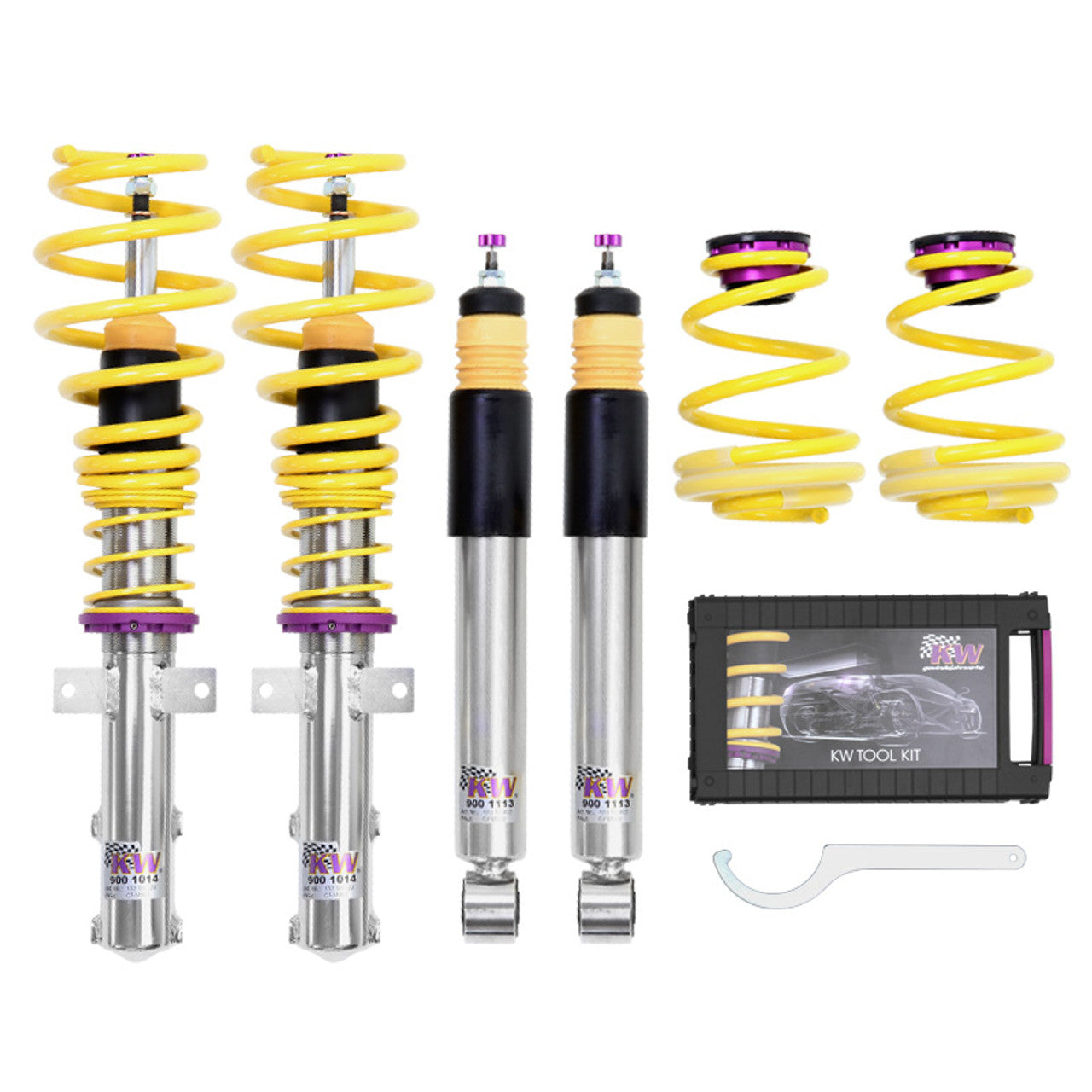 KW Variant 2 Coilovers - Audi TT (8J) - For vehicles Without Electronic Damping